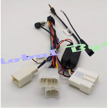 Global Byte Android Harness with OEM MIC & USB Retention / Activation Suitable For Toyota 28pin | CO/AD-TO/NW-MIC Global Byte Android Harness with OEM MIC & USB Retention / Activation Suitable For Toyota 28pin | CO/AD-TO/NW-MIC